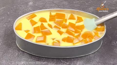 Mango Milk Pudding Mango Milk Dessert