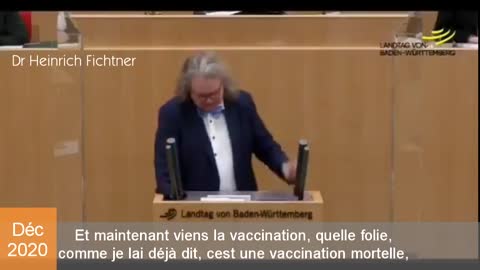 EN DÉCEMBRE 2020 LE DR HEINRICH FIECHTNER METTAIT DÉJÀ SÈRIEUSEMENT EN GARDE CONTRE L'INJECTION !!!