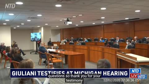 Jenna Ellis closes MI hearings with authority