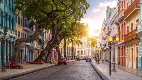 A historia de Cidade de Recifi Pernabuco Brasil