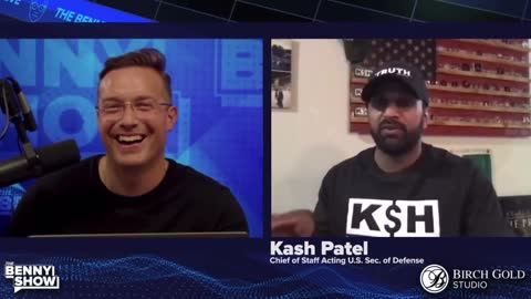 Kash jokes that the “interwebs are probably going to get lit up with talks about Q or whatever”.