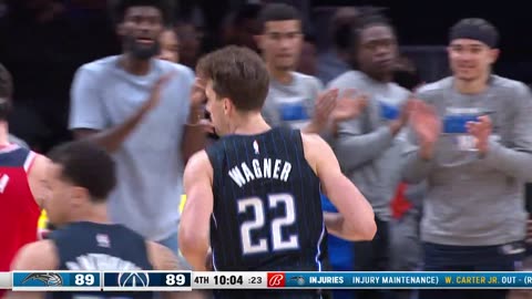 Franz's Clutch Step-Back 3 Ties Game! Magic vs. Wizards