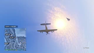 Propeller Plane vs All Jets - GTA Online