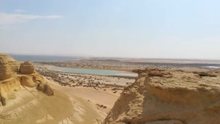 Tourist Adventure In Jabal El Modawara , Wadi El Rayan Desert