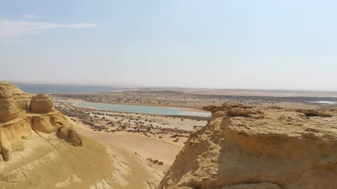 Tourist Adventure In Jabal El Modawara , Wadi El Rayan Desert
