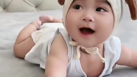 Cute baby viral video 43