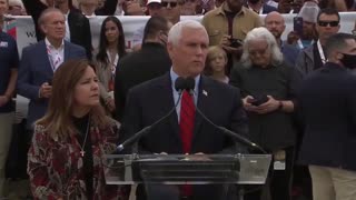 Mike Pence and Thousands of Americans Praying