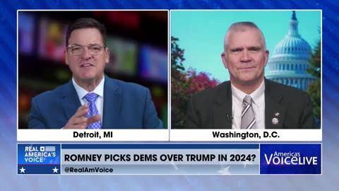 ROMNEY PICKS DEMS OVER TRUMP IN 2024