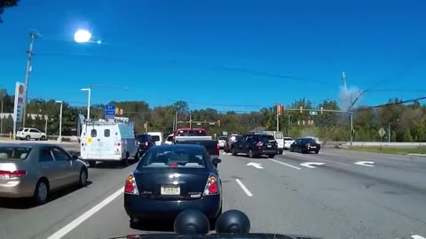 Road Incident Viral Dash Cam