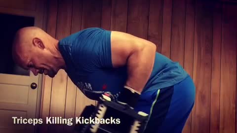 Triceps Kickbacks for the Horseshoe