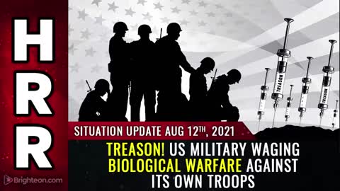 TREASON – US Military Waging Biological Warfare Against Its Own Troops