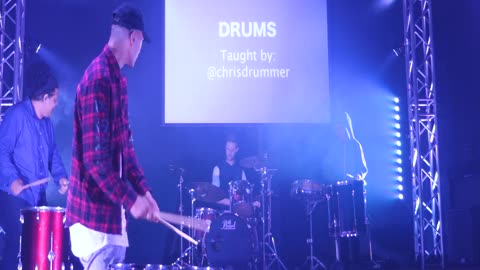 08/30 SWARM SHOW DRUM ITEM - Performing with Some of my Students (2017 Throwback)