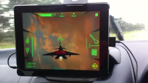 play game on gyro in the car