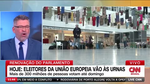 Américo Martins explica como funciona a eleição para o Parlamento Europeu LIVE CNN