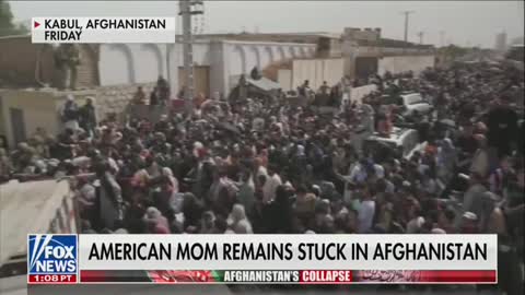 Government worker says she is stranded in Afghanistan