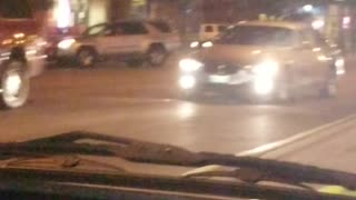 Intense Police Car Chase in Chicago
