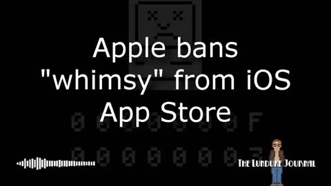 Apple bans “whimsy” from iOS App Store