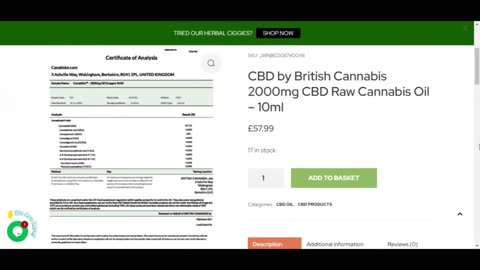 Educating You On CBD By British Cannabis 2000mg CBD Cannabis Oil 10ml