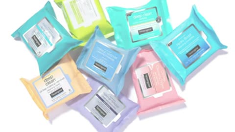 Neutrogena Makeup Remover Cleansing Face Wipes, Daily Cleansing Facial Towelettes to Remove