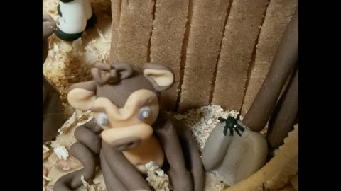 Noah's Ark Gingerbread Display