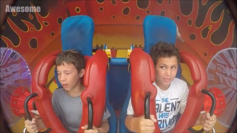 Funny Roller Coaster ride.