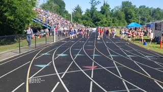 5.28.22 - KTCCCA Middle School State Track Meet - Girls 4x800 Relay - Heat 2