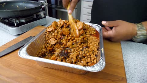 The BEST BBQ Baked Beans with Bacon