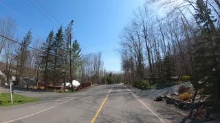 Driving Around Thru 04-24-2022 HideOut Hide Out Lake Ariel PA Pennsylvania 4K Front (1)