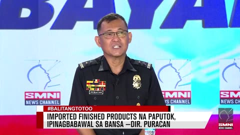 Imported finished products na paputok, ipinagbabawal sa bansa —DIR. Puracan