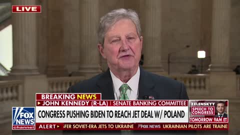 Sen. John Kennedy says Biden "has a wishbone where his backbone ought to be"