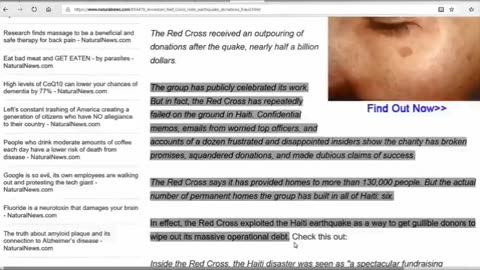 RED CROSS AND THE ROTHSCHILD'S - CHILD TRAFFICKING AND MONEY LAUNDERING