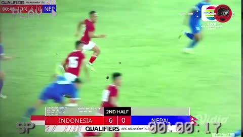 INDONESIA (7) vs (0) NEPAL | AFC Asian Cup Qualifiers 2023 | FULL HIGHLIGHT