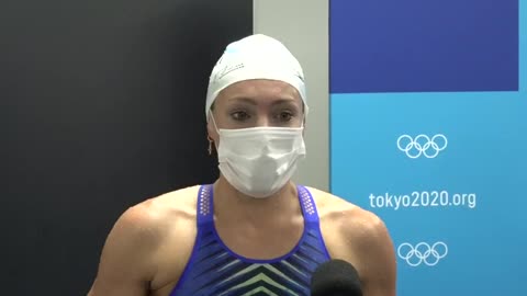 Tatjana Schoenmaker after Olympic 100m breaststroke record: I’m just hoping to make it to the final