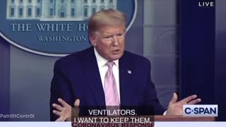 President Trump about HCQ