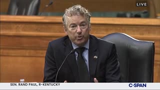 Sen. Paul Grills Blinken Over Kabul Airstrike: ‘So You Don’t Know’ Who We Droned?