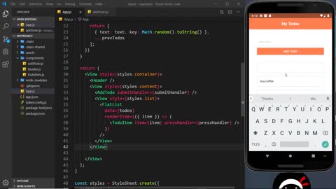 React Native Tutorial #12