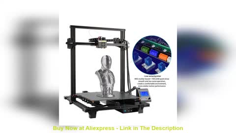 ☘️ Ideaformer Giant 400*400*450mm FDM 3D Printer Dual Z & Y Axis Tempered Glass Platform Heating