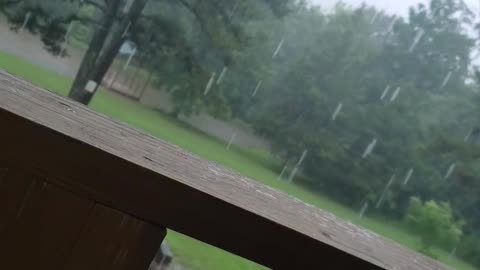 Rain in the country