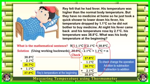 Math 5: Using a Thermometer to Read and Measure Temperature