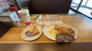 MEAL OF THE DAY BRUSLY WAFFLE HOUSE,
