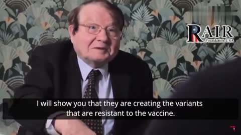 La vacunación es un error inaceptable: Luc Montagnier, premio Nobel