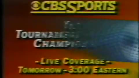 March 29, 1986 - Promo for Tournament Players Championship