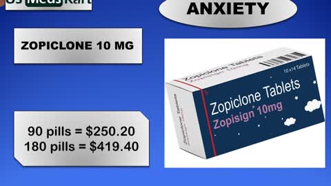 Zopiclone 10 Mg Tablet in usa
