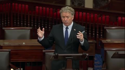 RAND PAUL SPEAKS TRUTH ON 40 BILLION BRIBERY BILL TO UKRAINE