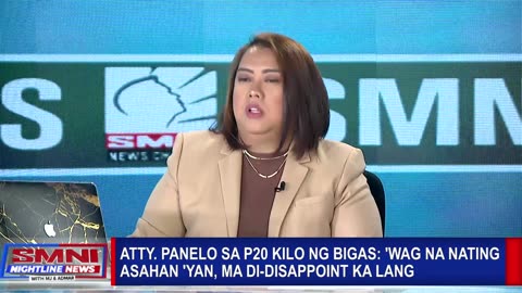 Atty. Panelo sa P20 kilo ng bigas: 'Wag na nating asahan 'yan, ma di-disappoint ka lang