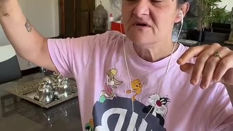 Funny moments old woman very funny video