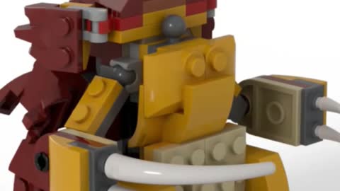 Lego Alternative Build for set 31112-1 - Pokémon Sandslash