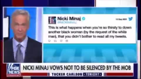 Tucker Carlson blasts the left, Big Tech for censoring Nicki Minaj over her Corona-vaccine concerns