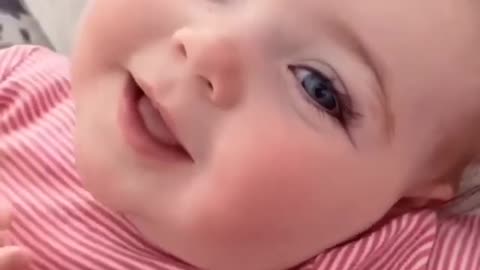 Cute baby cheeks