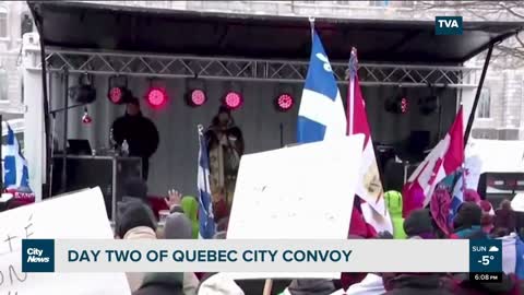 Day two of Quebec City rally against health measures- NEWS OF WORLD